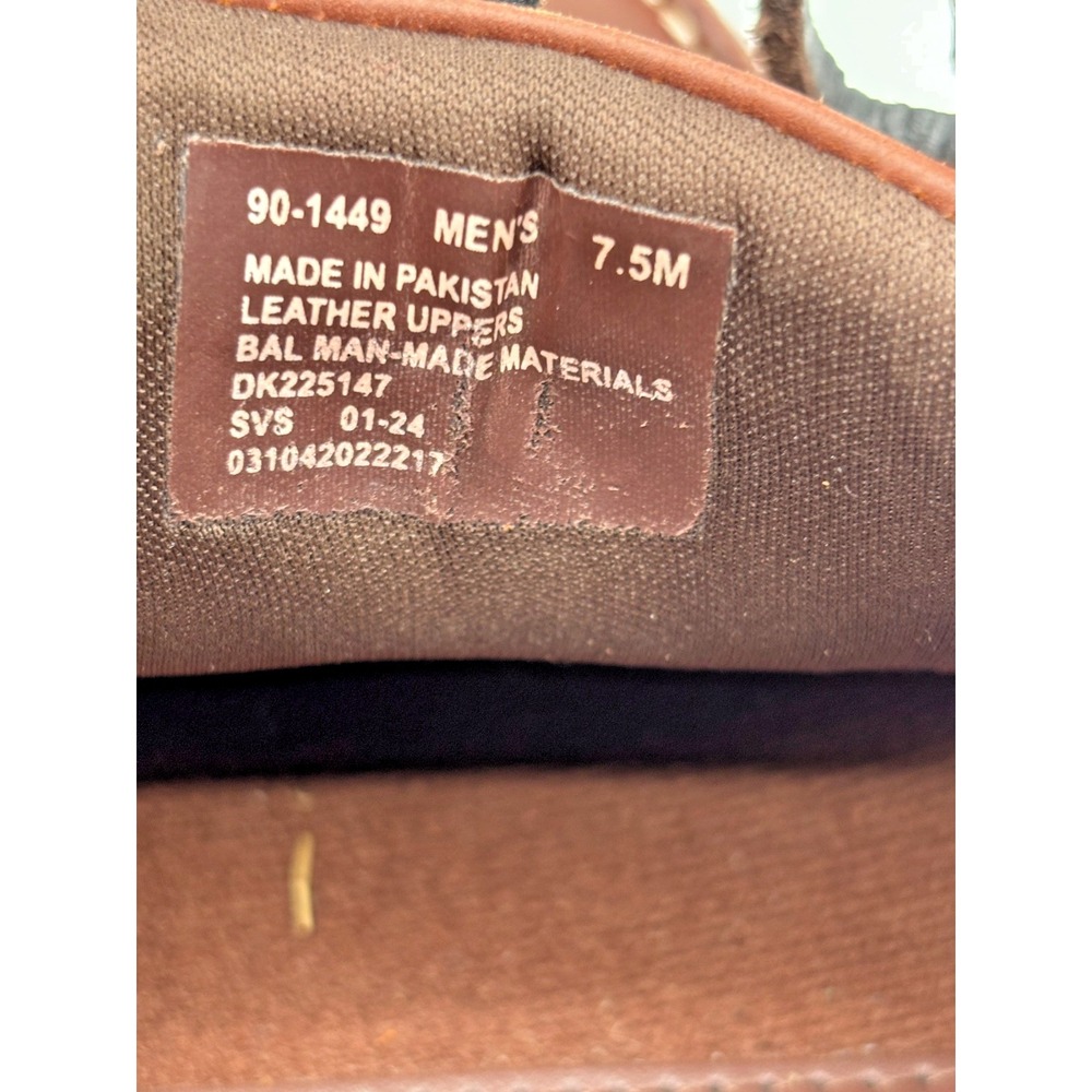 Dockers Men's Brown Leather Boat Shoes 7.5 - Picture 8 of 14